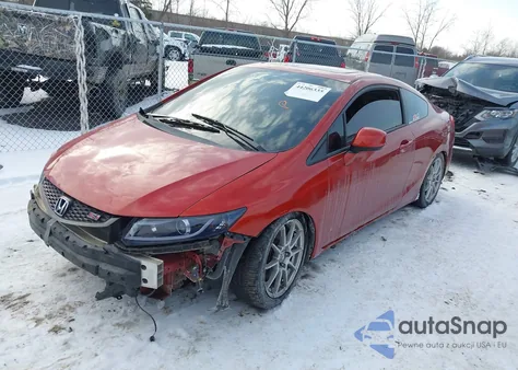 2012 Honda Civic Si z USA, uszkodzony, nr VIN 2HGFG4A58CH703872